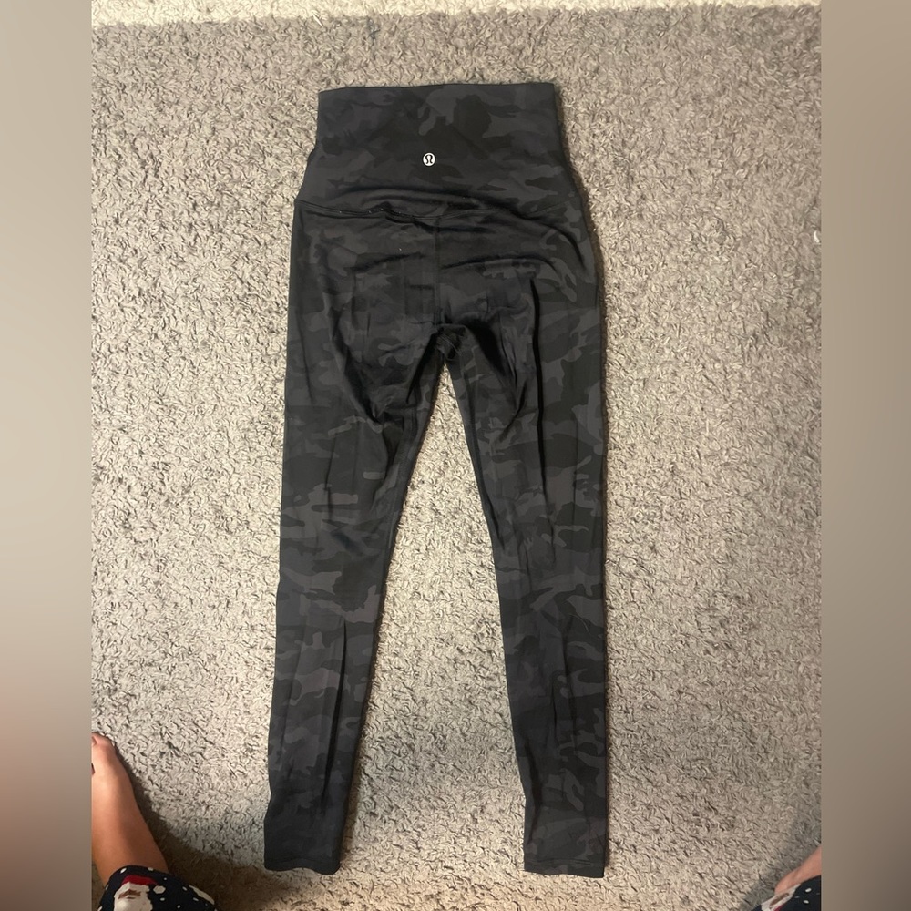 lululemon camo align leggings 28”